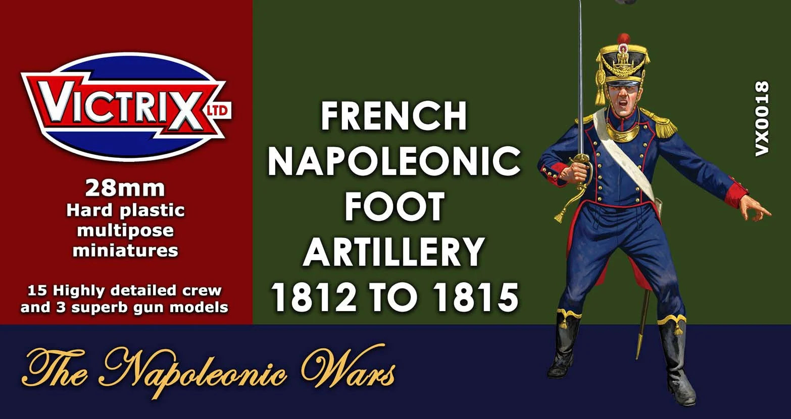 Victrix Limited: Napoleonic French Artillery 1812 to 1815