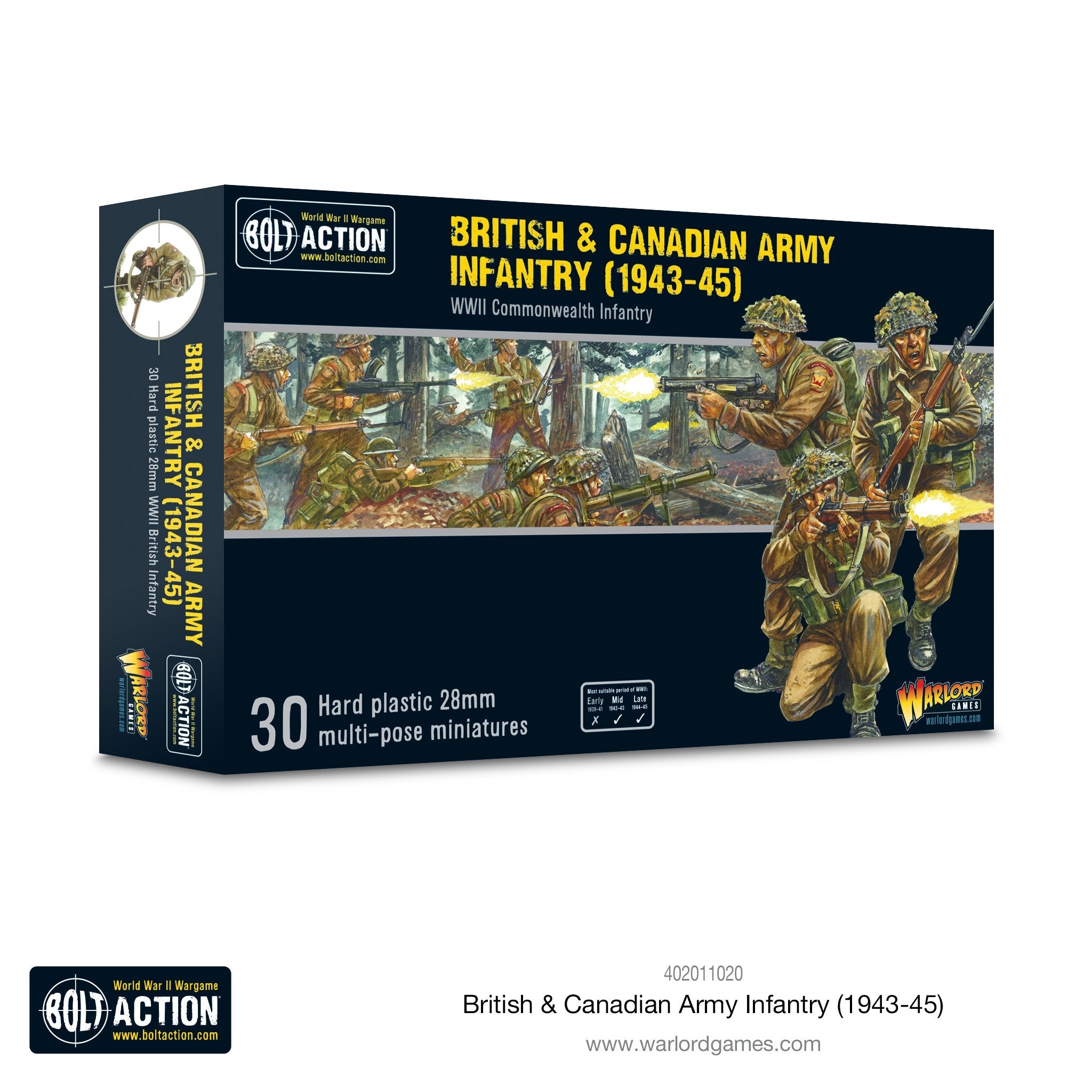 Warlord Games: Bolt Action: British & Canadian Army Infantry (1943-45)