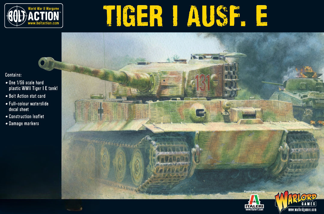 Warlord Games: Bolt Action: German Tanks: Tiger I Ausf. E Heavy Tank