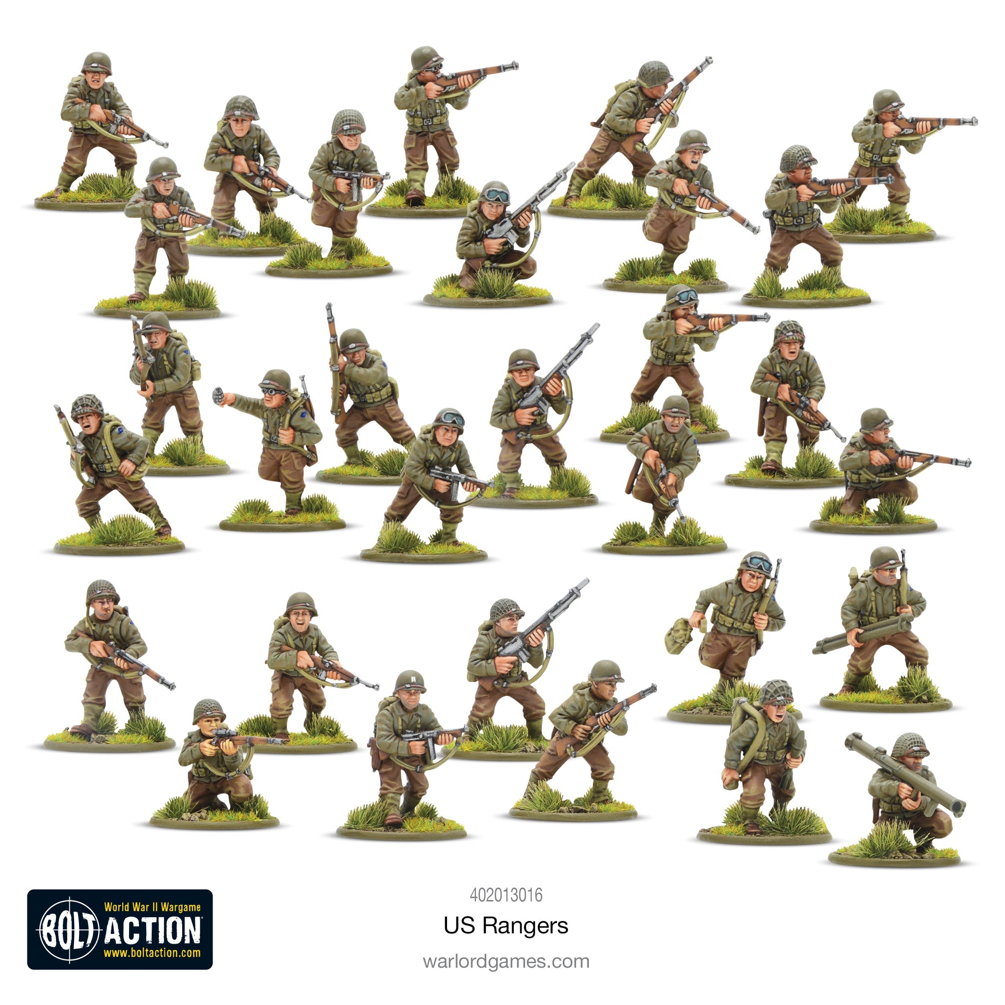 Bolt Action: Us Army: Us Rangers (New 2024)