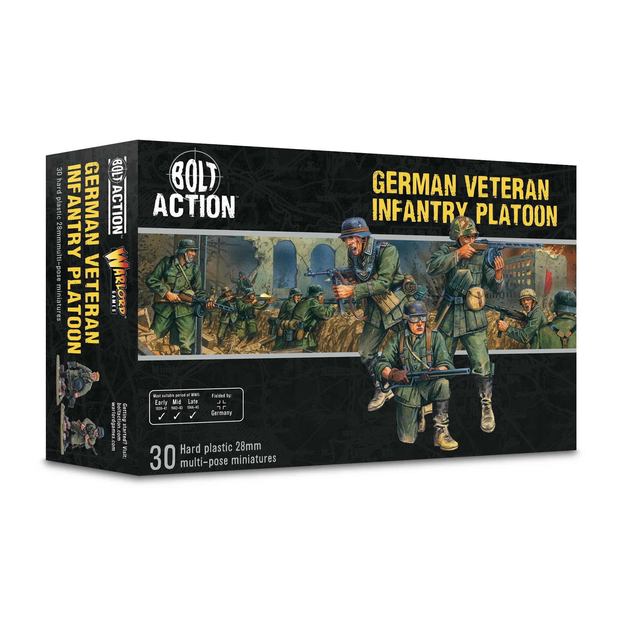 Warlord Games: Bolt Action: German Veterans Infantry Platoon