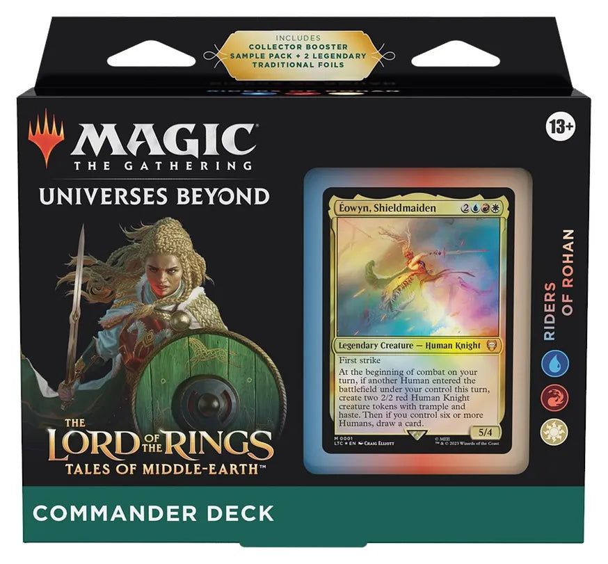 Magic the Gathering: Tales of Middle-earth Commander Deck - Riders of Magic the Gathering: Tales of Middle-earth Commander Deck - Riders of
