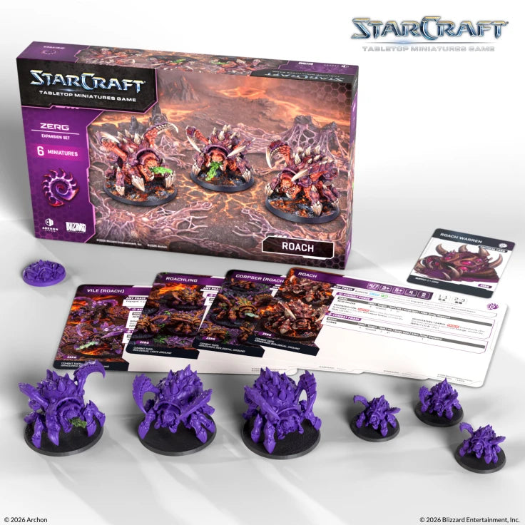 StarCraft TMG: Zerg: Roach Expansion Set