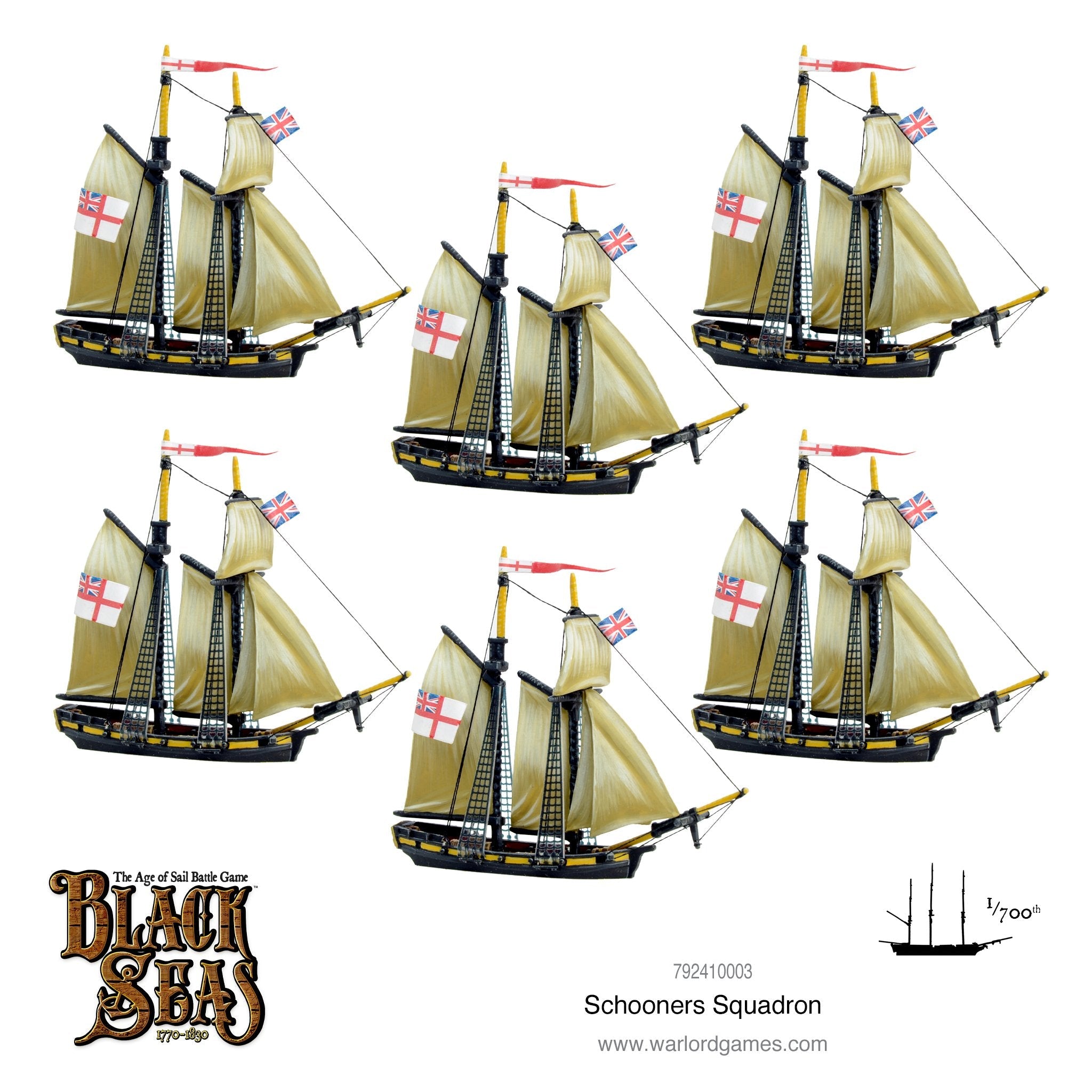 Warlord Games: Black Seas: Schooners Squadron