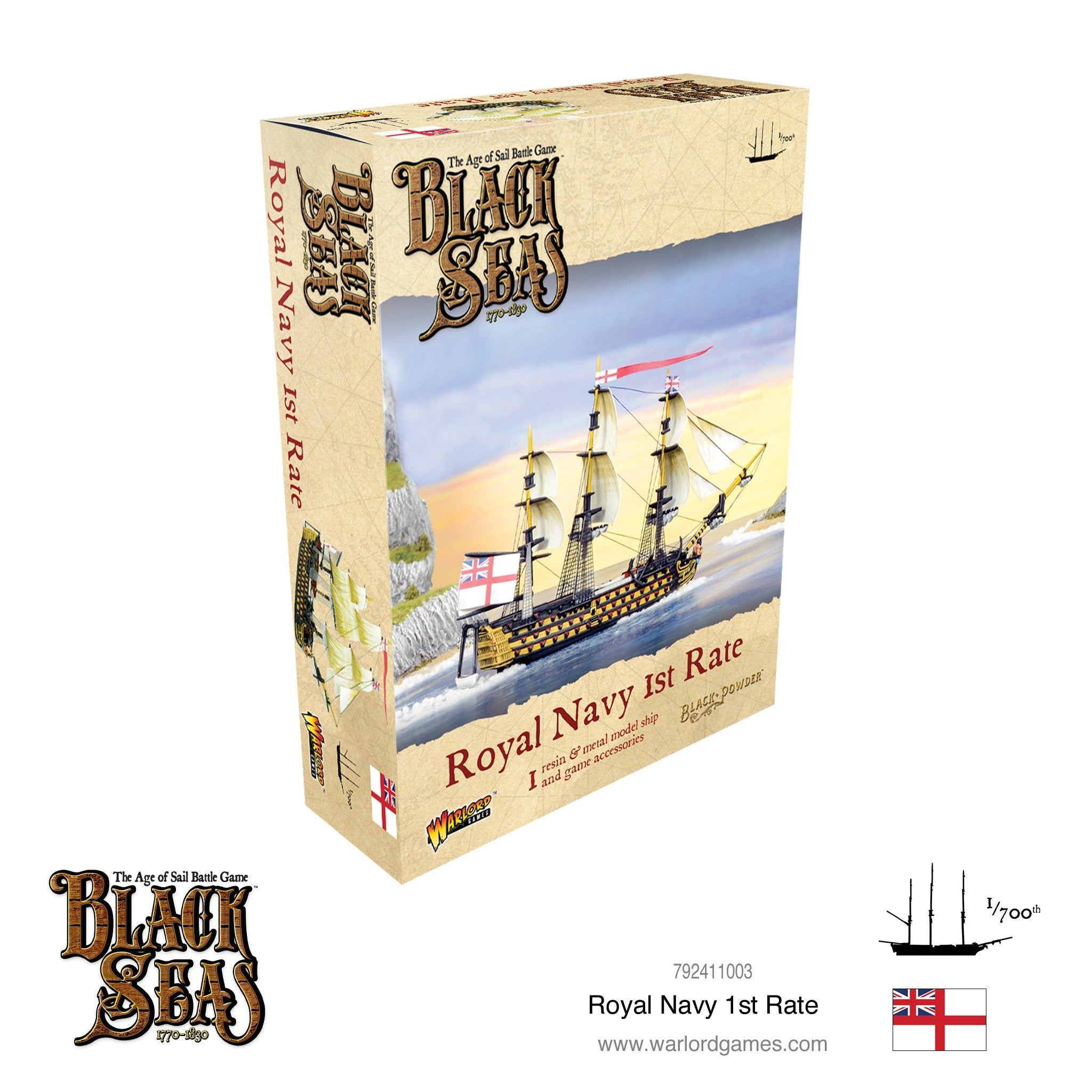 Warlord Games: Black Seas: Royal Navy 1st Rate
