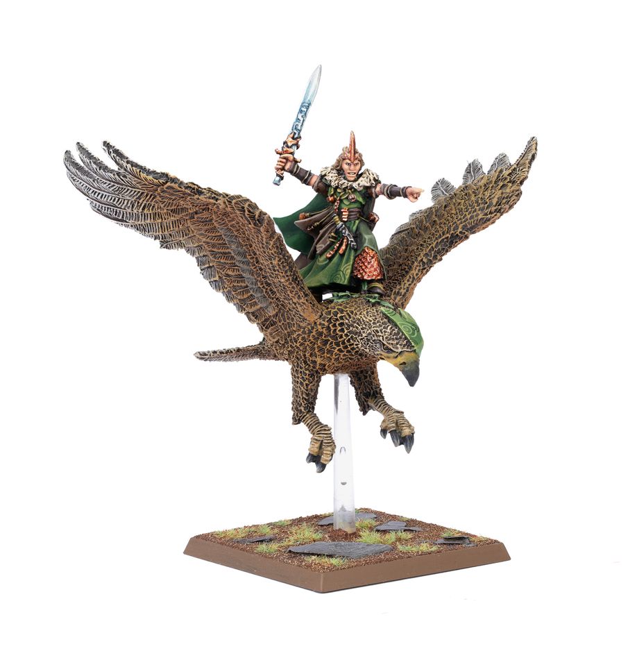 Wood Elf Realms: Noble On Great Eagle
