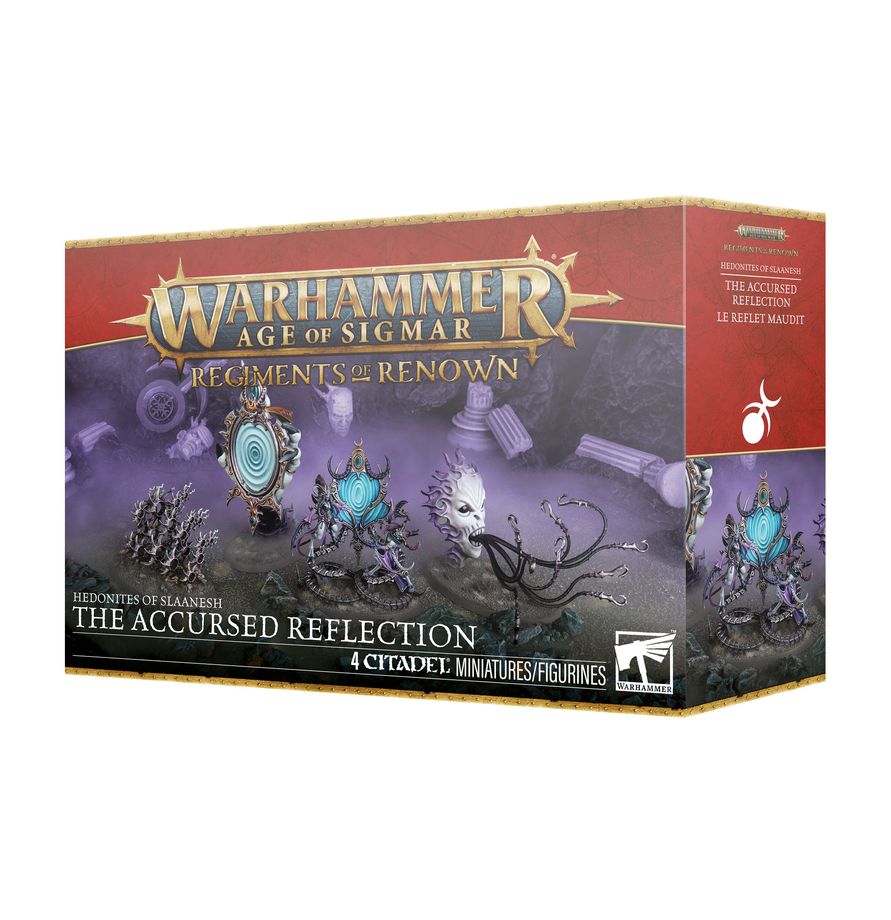 Hedonites Of Slaanesh: Accursed Reflection Regiment Of Renown