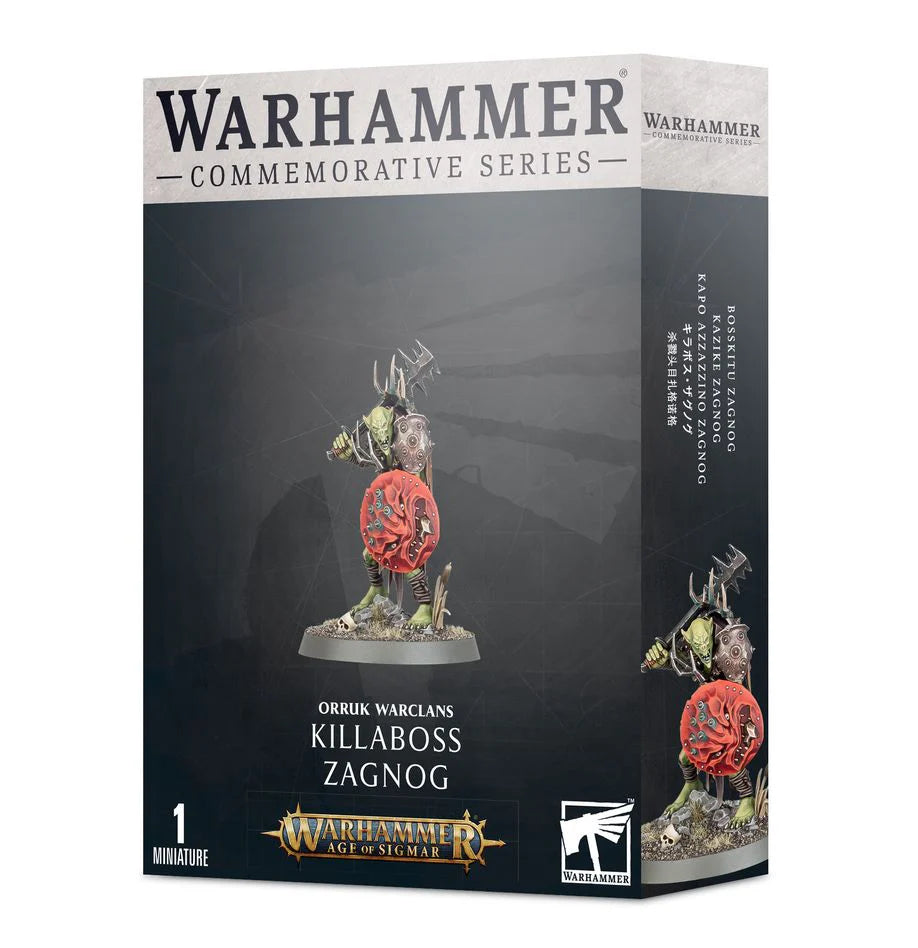 Warhammer Commemorative Series Orruk Warclans Killaboss Zagnog