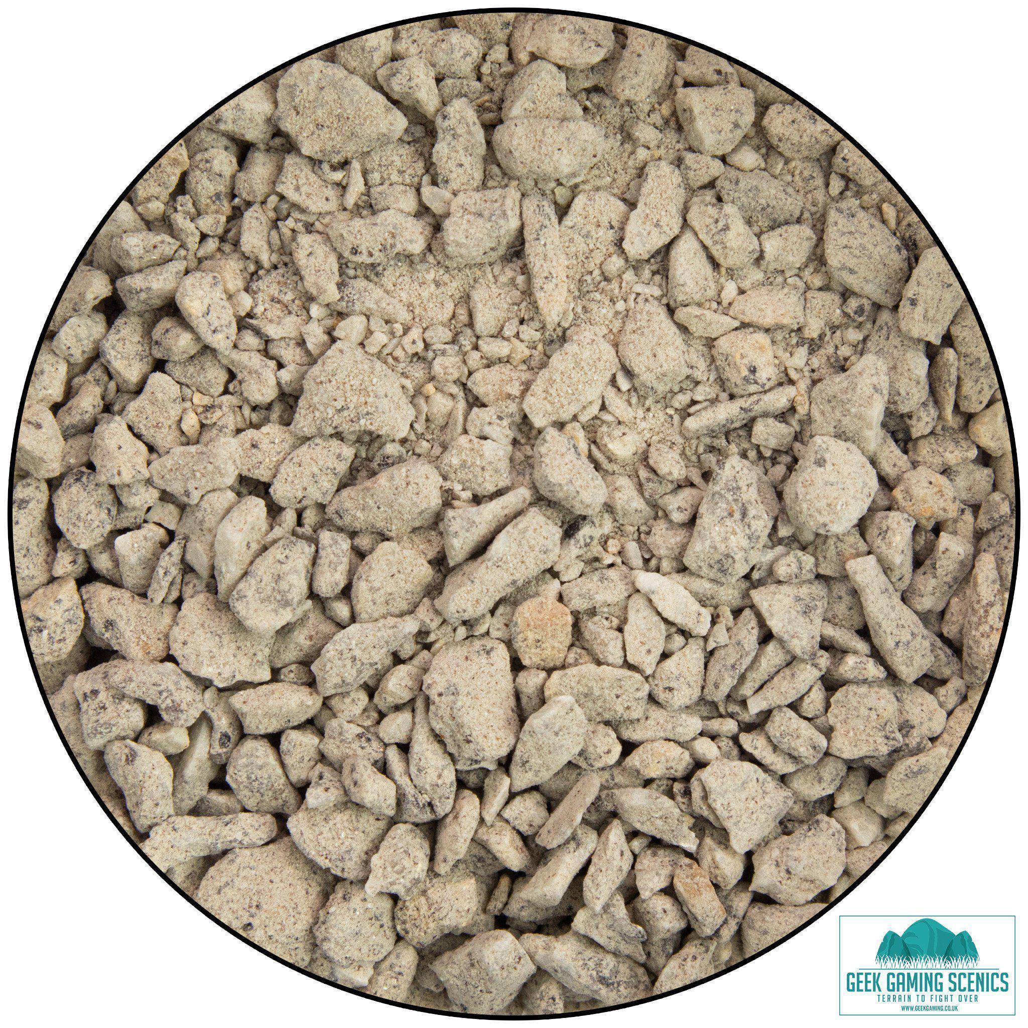 Base Ready Coarse Rubble - Geek Gaming Scenics