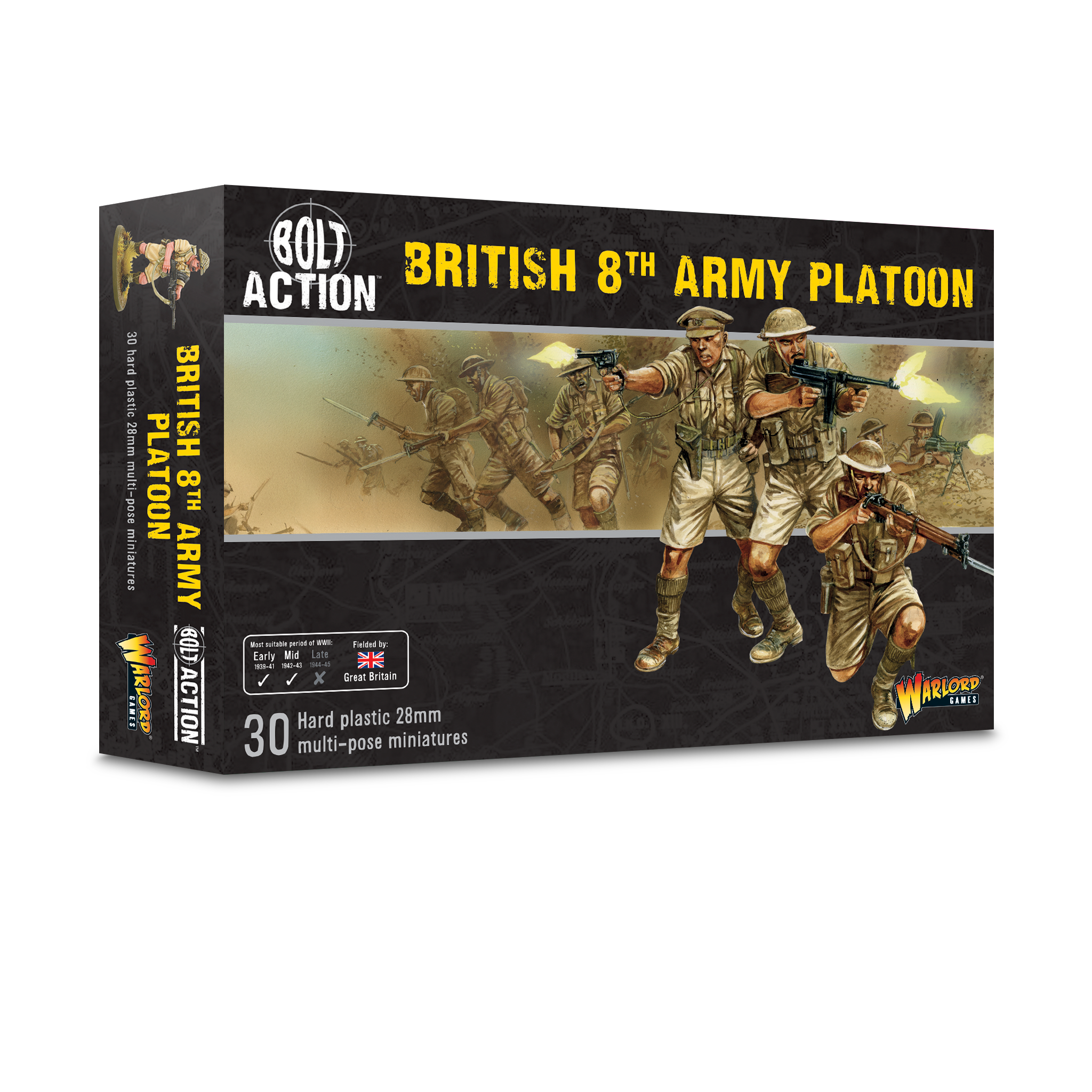Warlord Games: Bolt Action: 8th Army Infantry Platoon