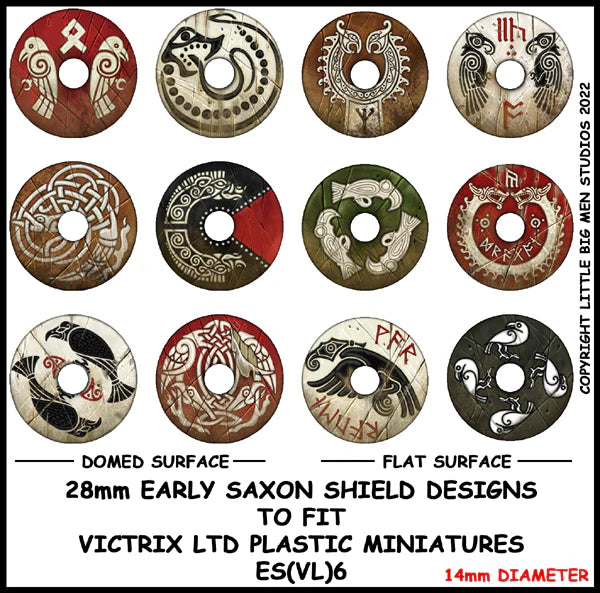 Victrix Limited: Early Saxon Shield Designs 6