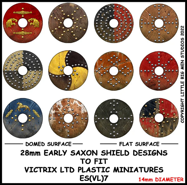 Victrix Limited: Early Saxon Shield Designs 7