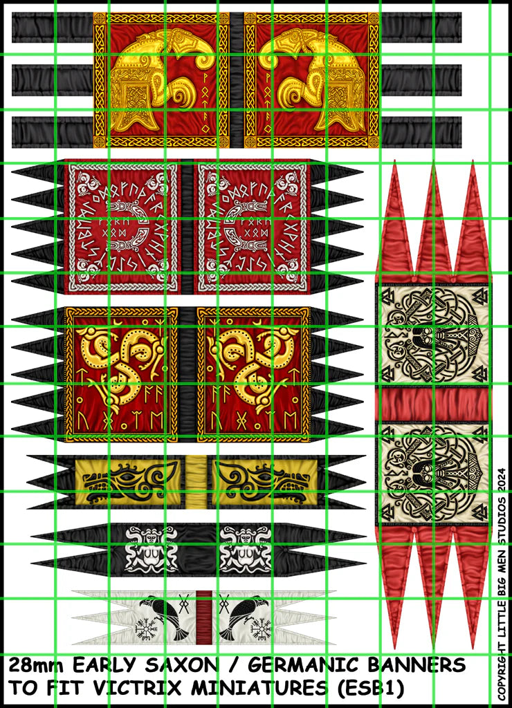 Victrix Limited: Early Saxon / Germanic Banner 1