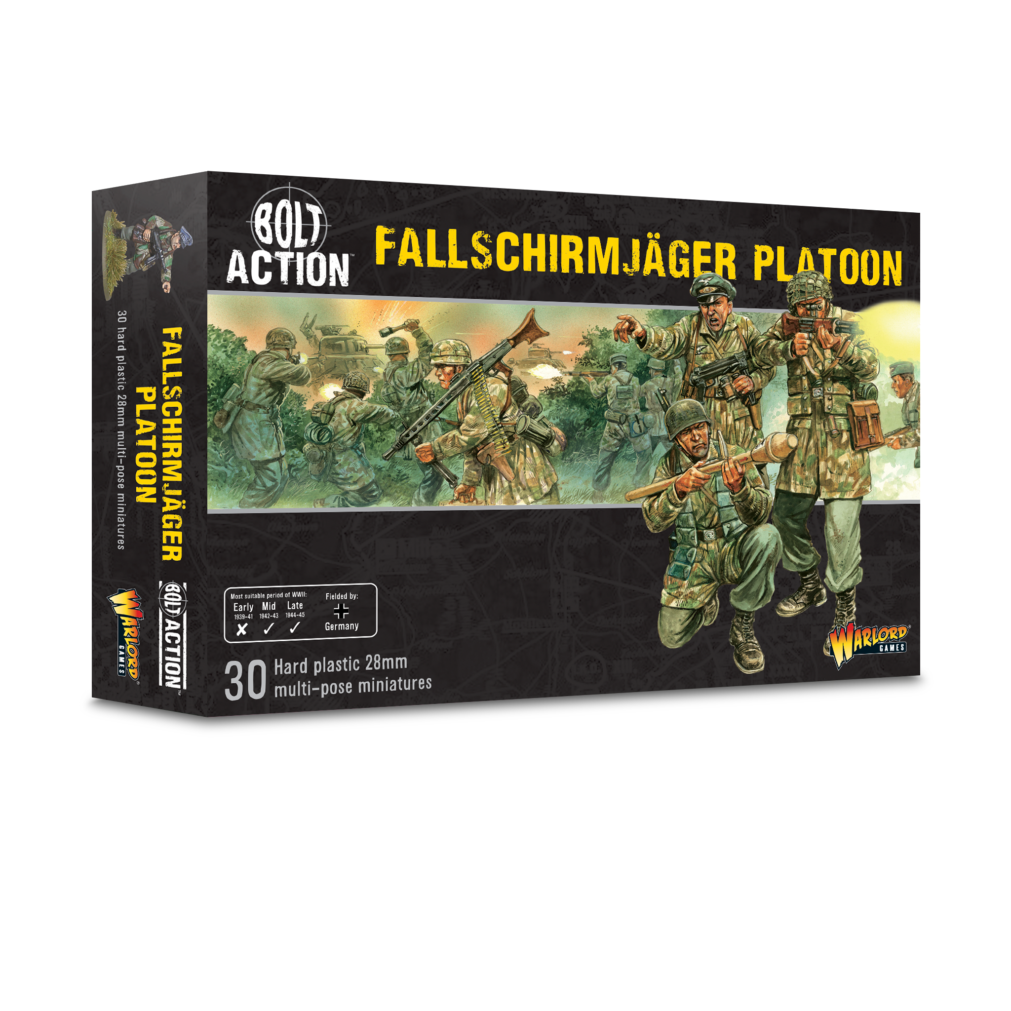 Warlord Games: Bolt Action: German Army: Fallschirmjager Platoon (German Paratroopers)