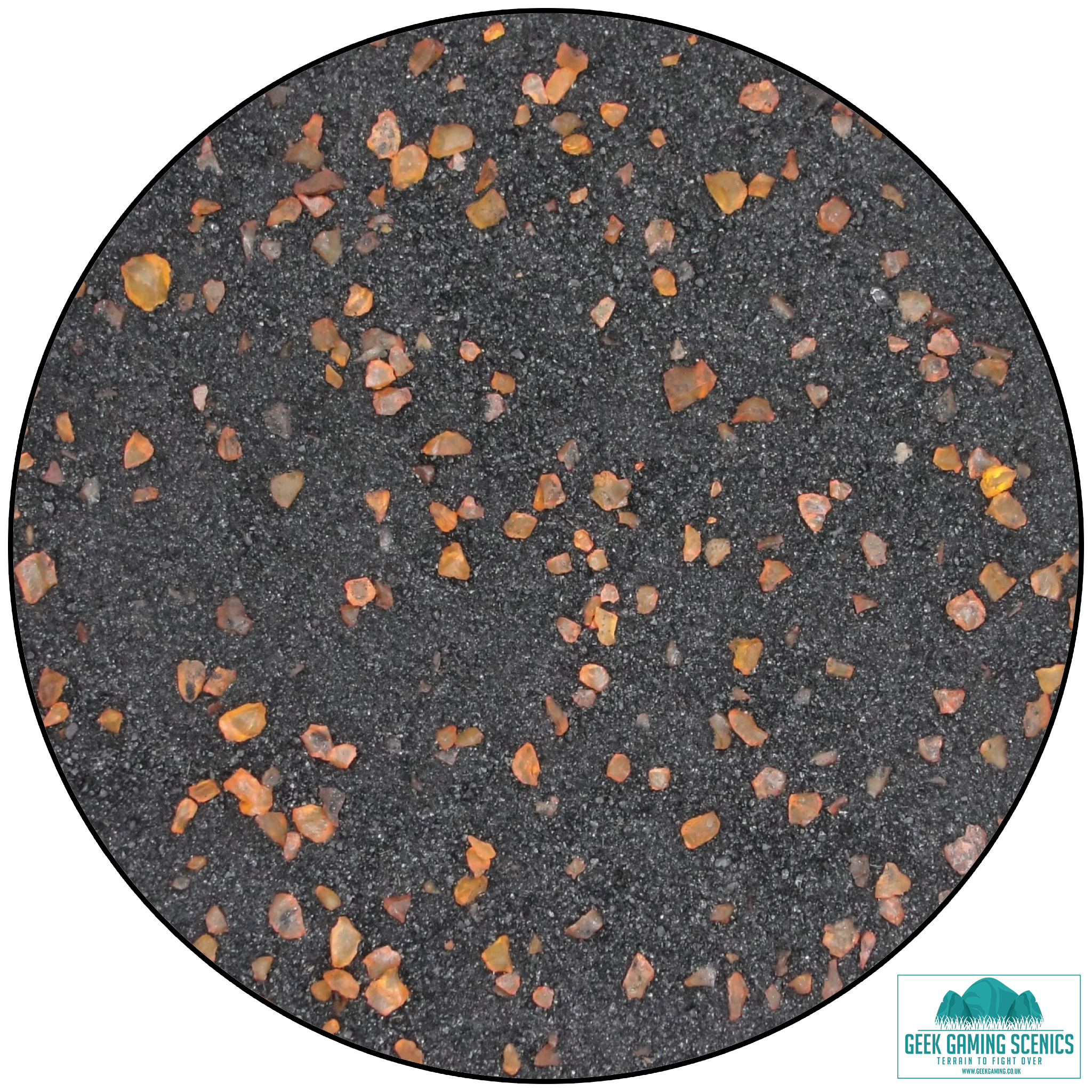 Base Ready Grimdark Tomb World (Orange) - Geek Gaming Scenics