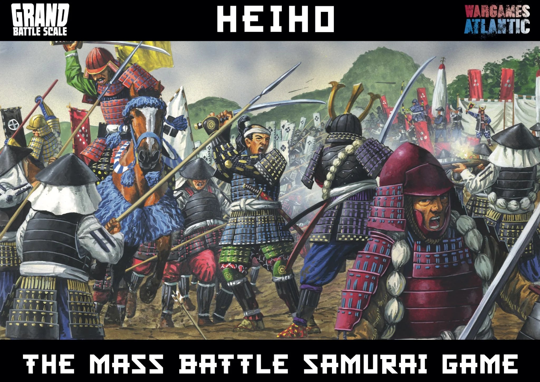 Wargames Atlantic Heiho: The Mass Battle Samurai Game