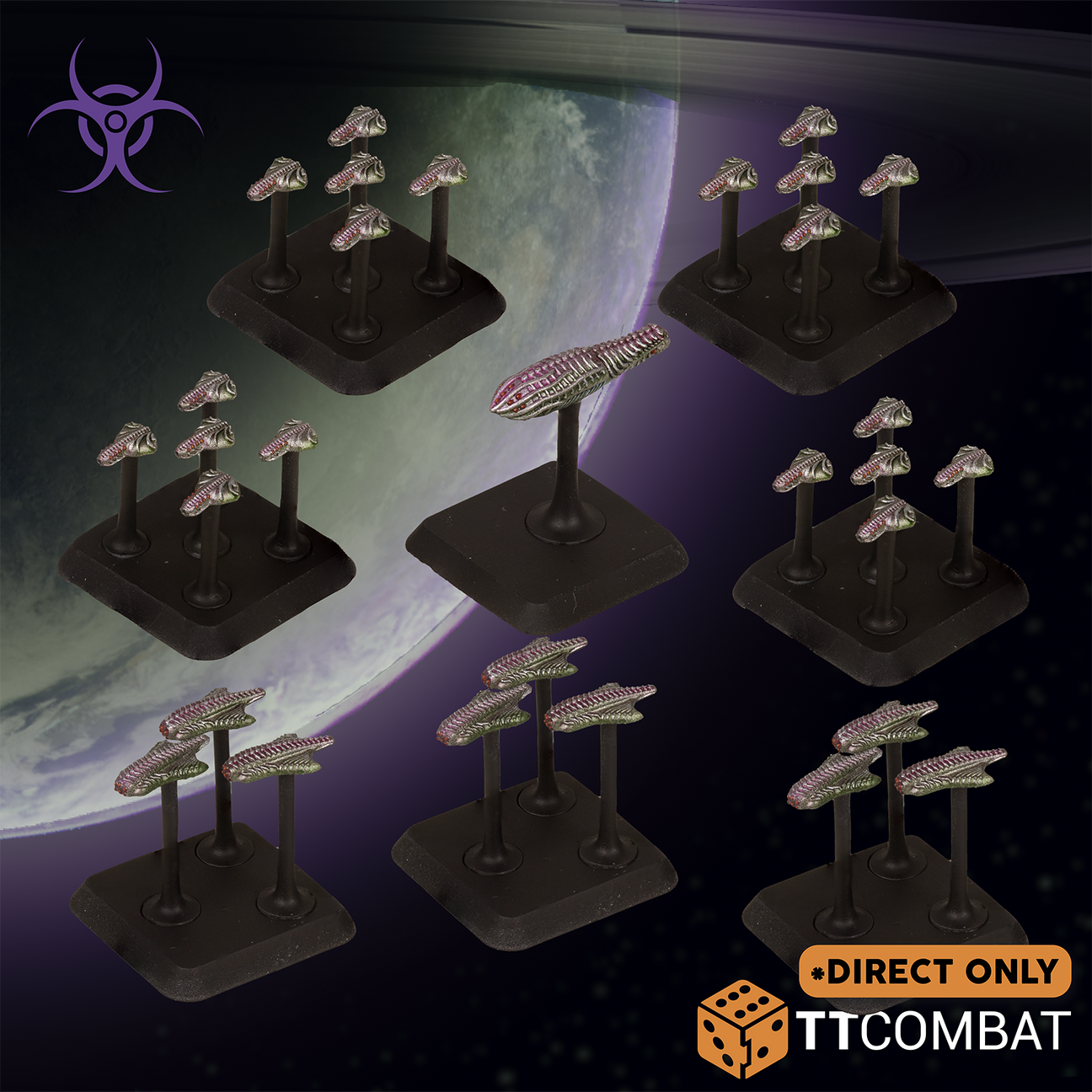 Dropfleet Commander: Scourge: Launch Assets