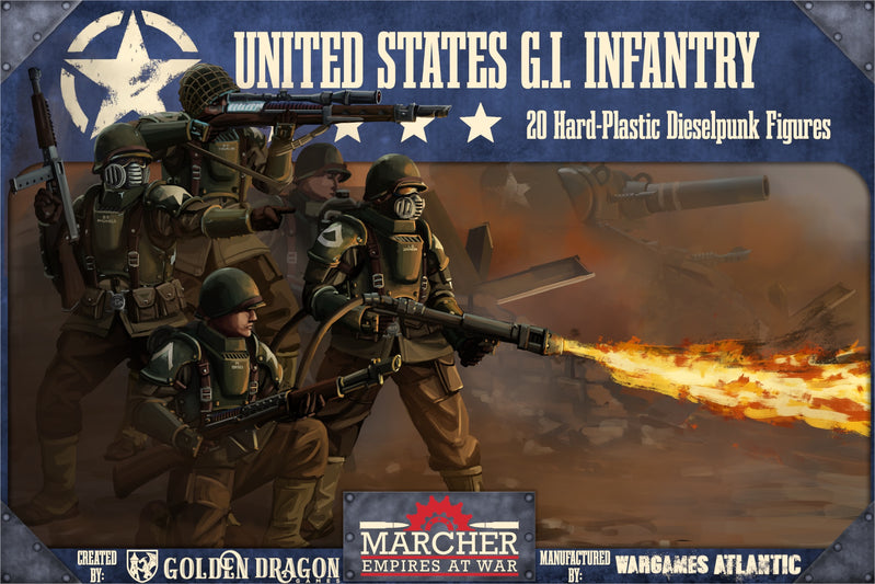 Wargames Atlantic: Marcher: United States Infantry