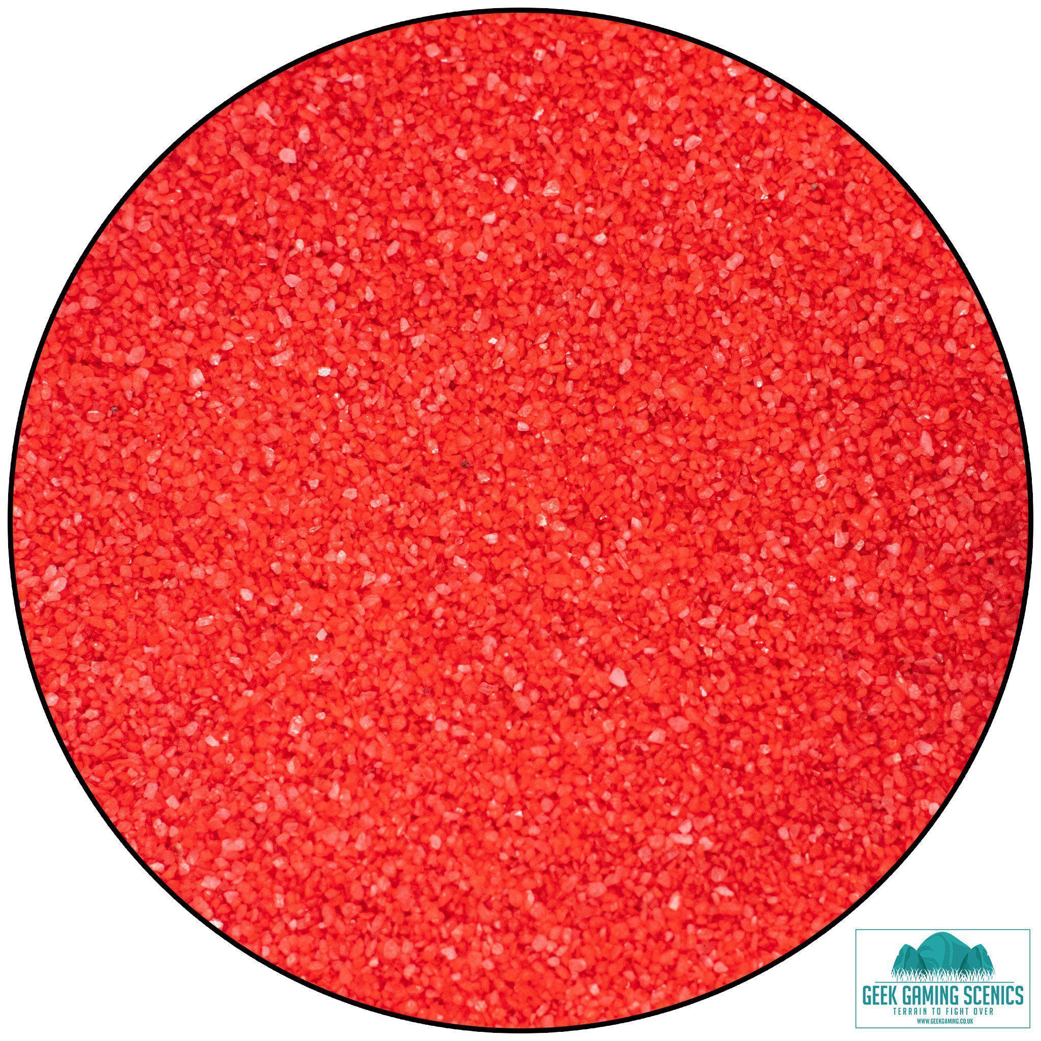 Modelling sand - Red - Geek Gaming Scenics