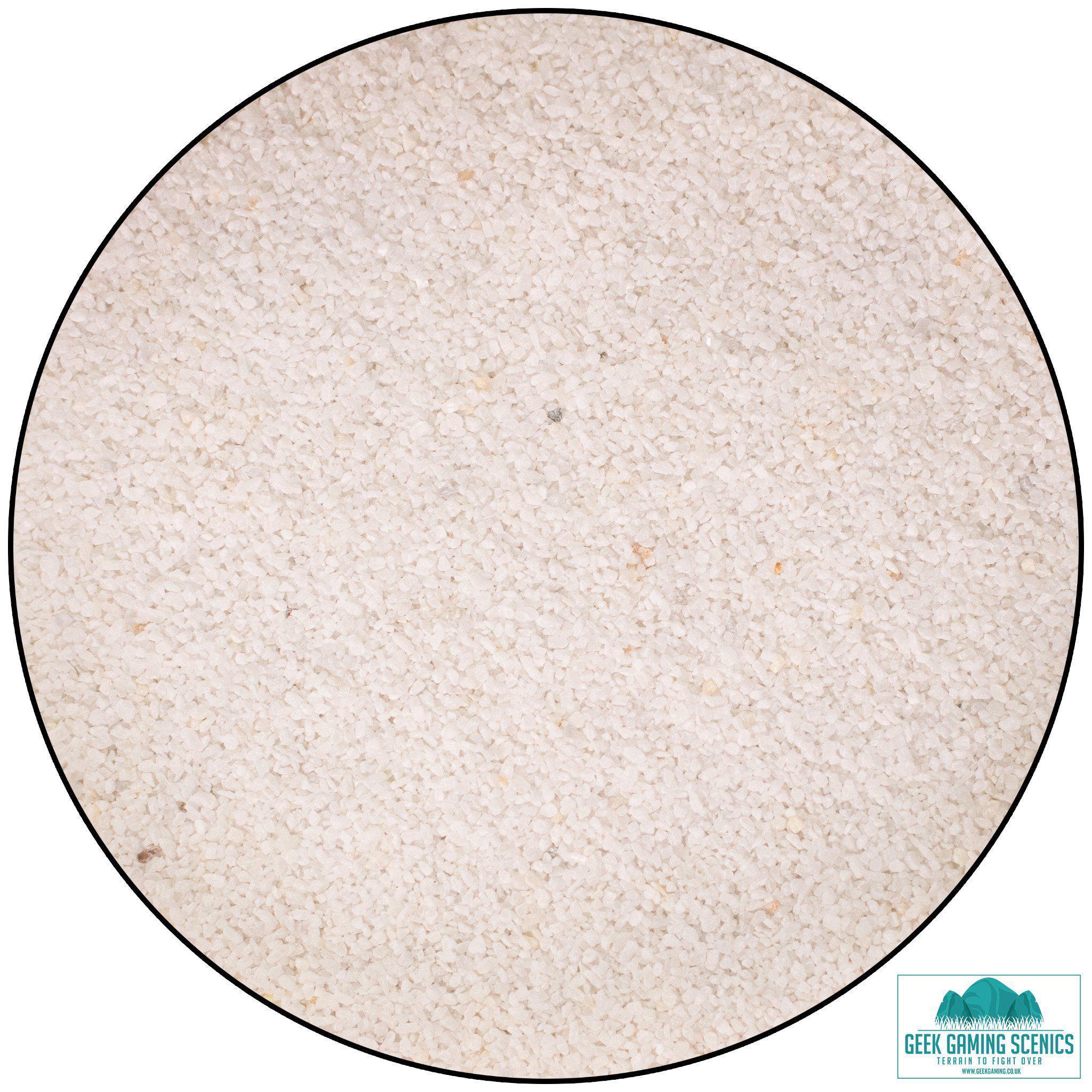 Modelling sand - White - Geek Gaming Scenics