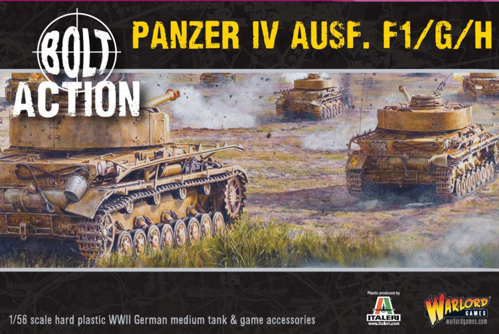 Warlord Games: Bolt Action: German Tanks: Panzer IV Ausf. F1/G/H Medium Tank