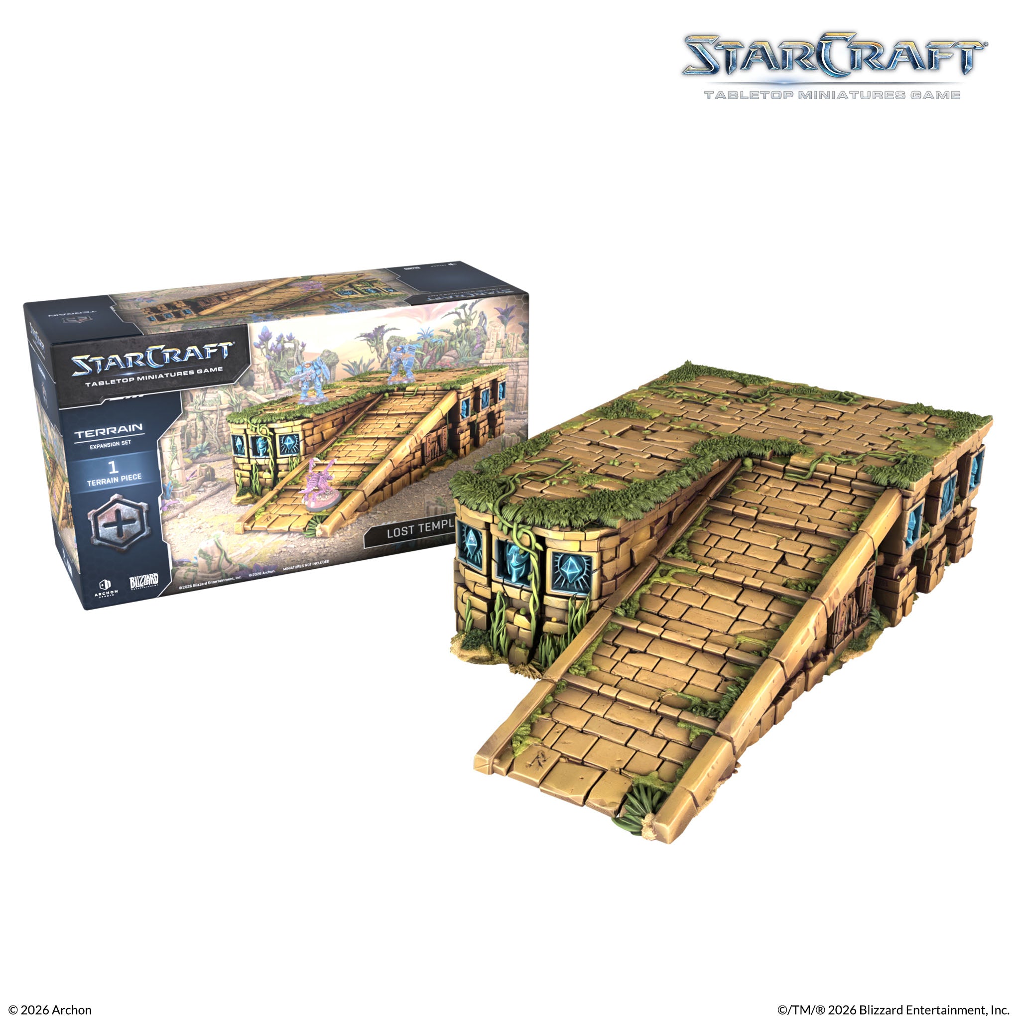 StarCraft TMG: Terrain: Lost Temple Ramp Expansion Set
