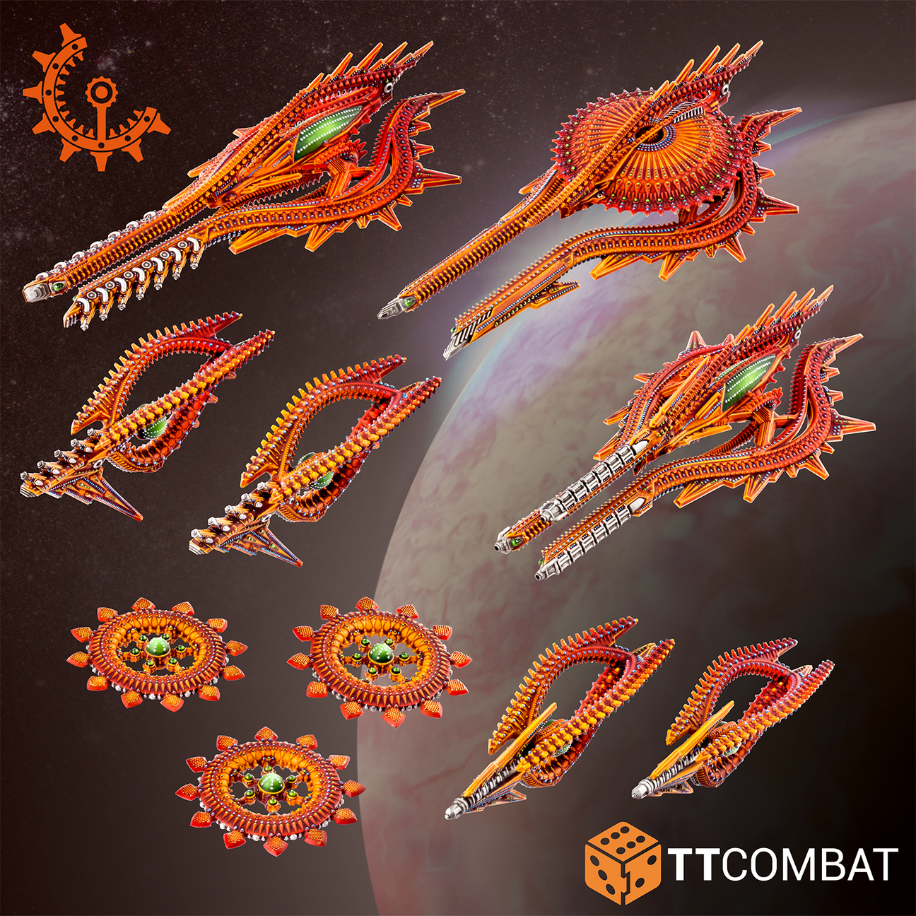 Dropfleet Commander: Shaltari: Core Ships
