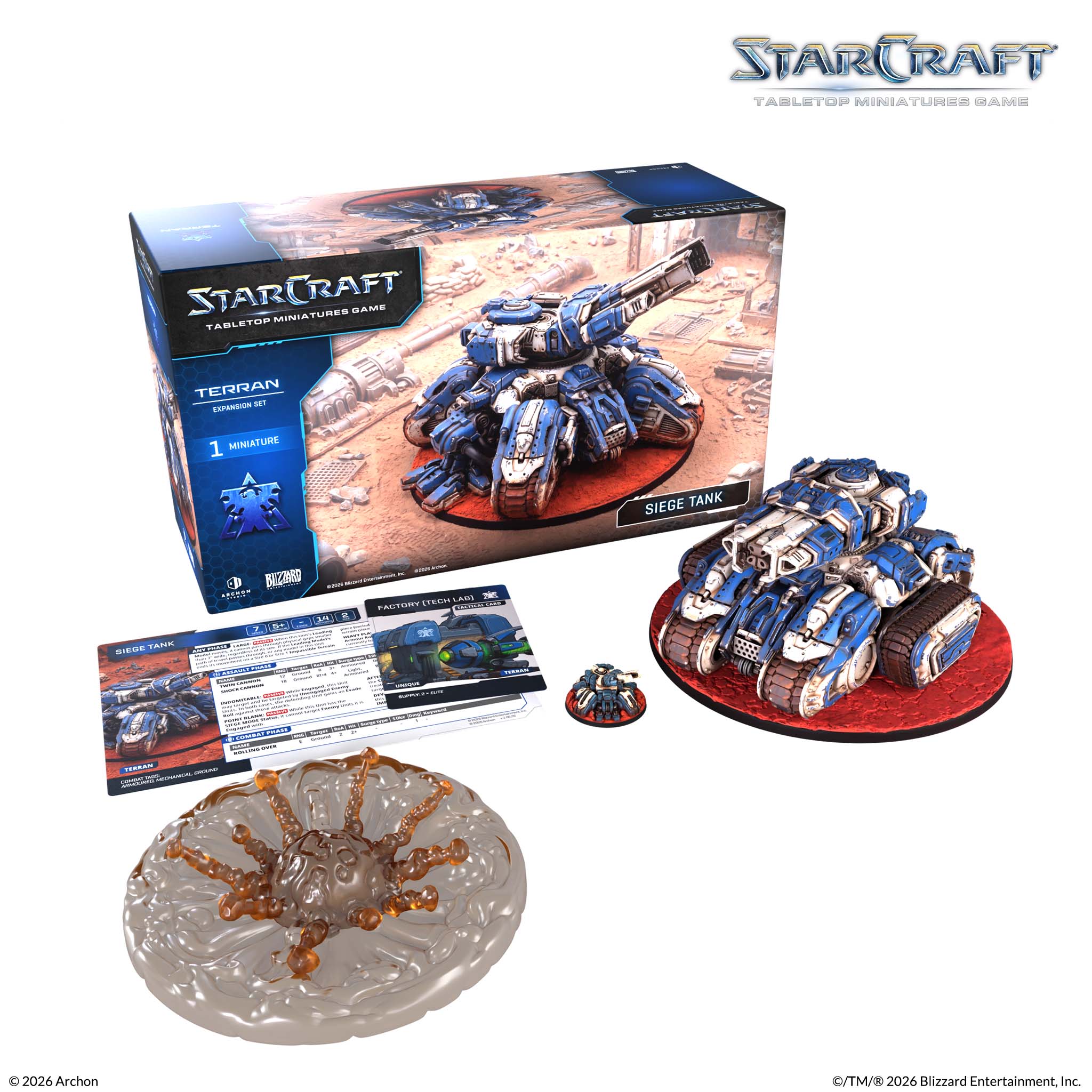 StarCraft TMG: Terran: Siege Tank Expansion Set