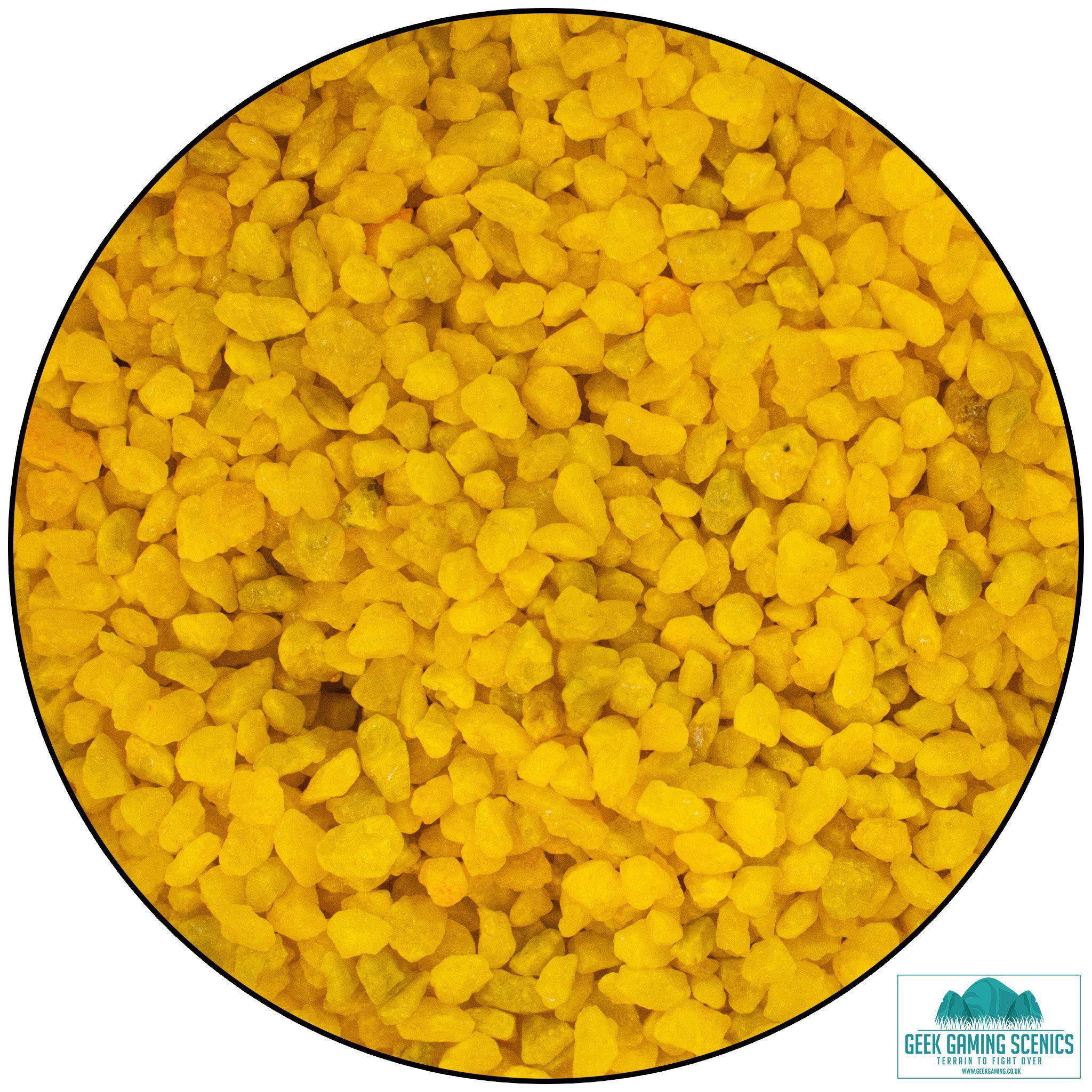 Small Stones - Yellow - Geek Gaming Scenics