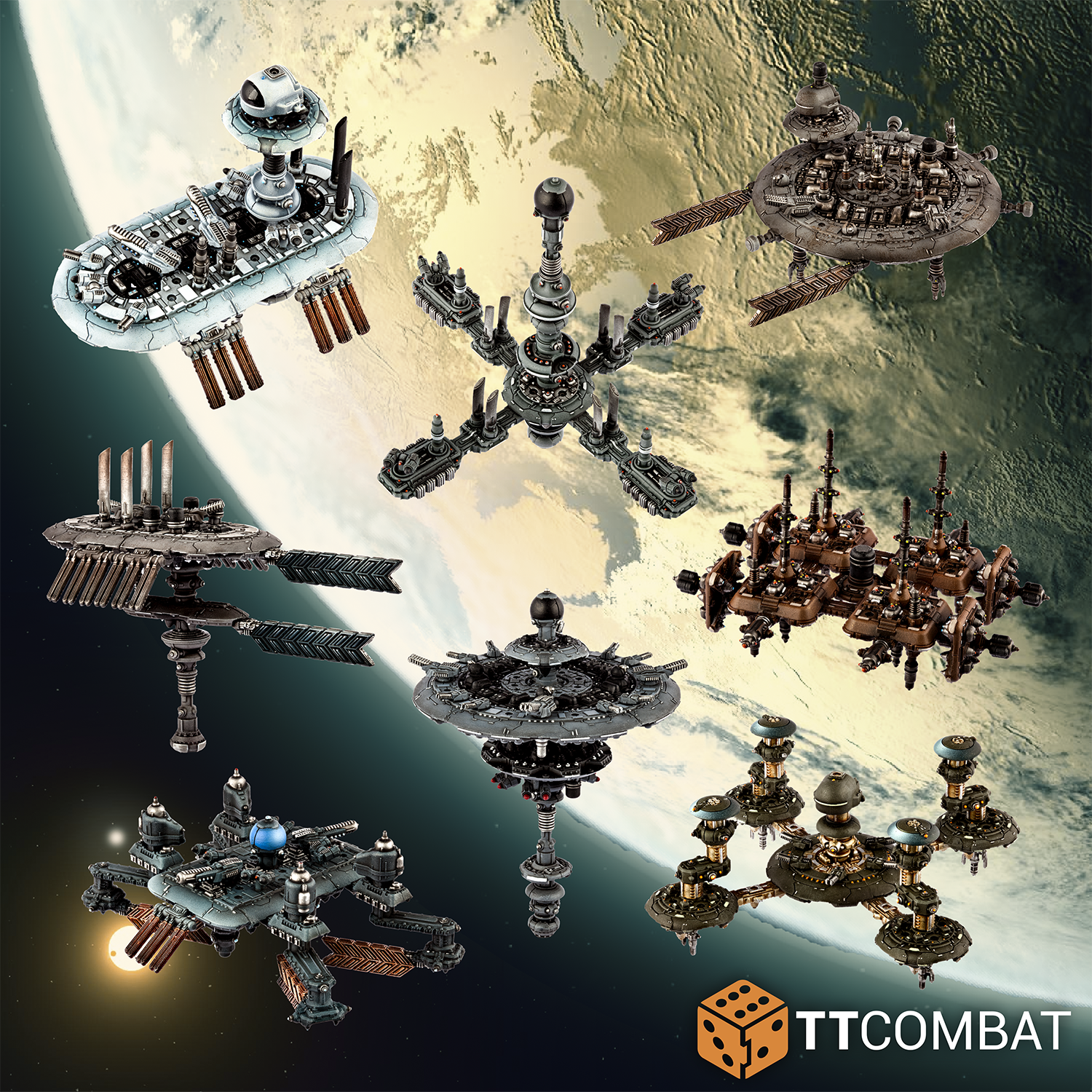 Dropfleet Commander: Modular Space Stations