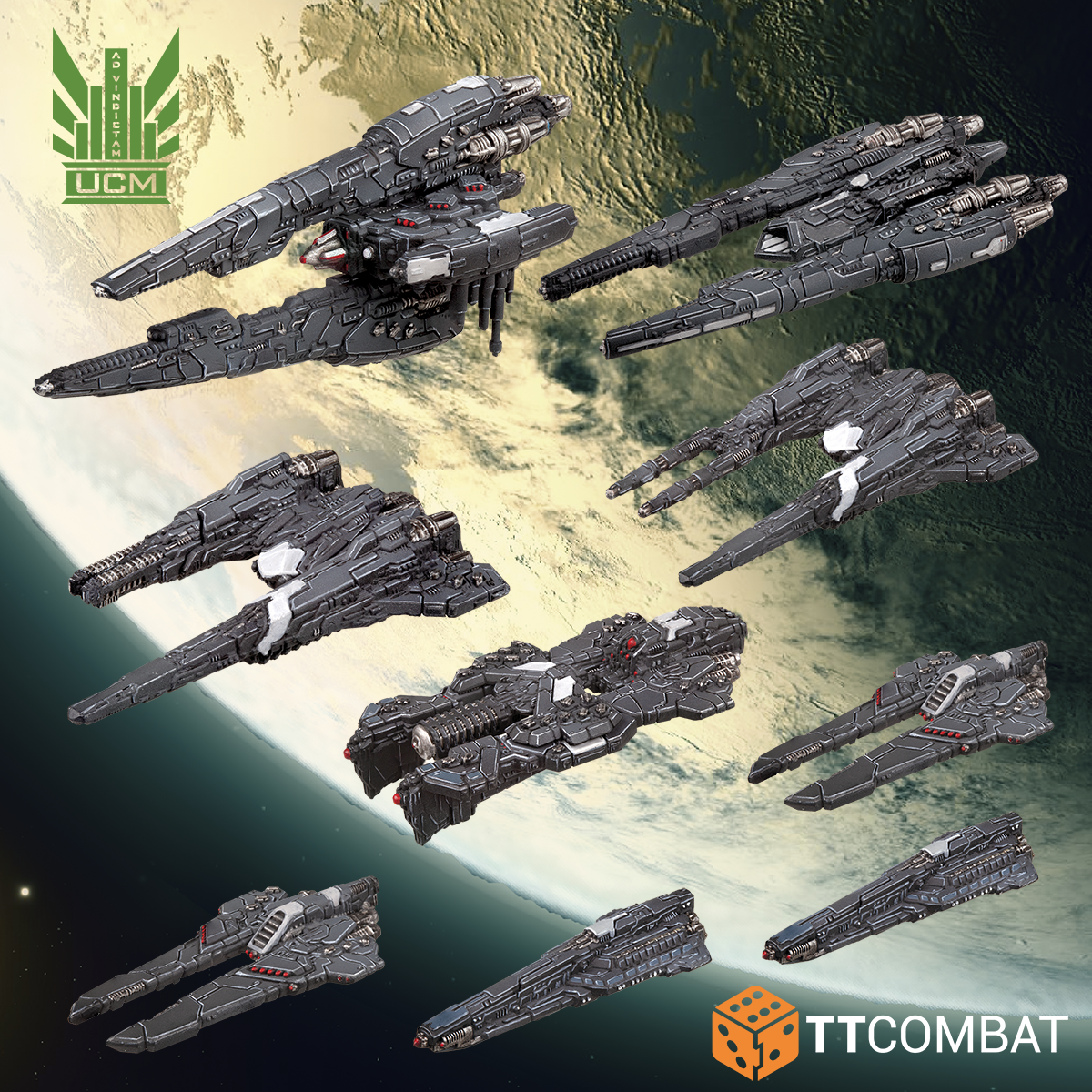 Dropfleet Commander: UCM: Light Ships