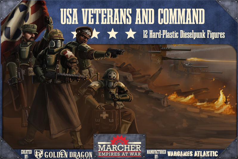 Wargames Atlantic: Marcher: USA Veterans and Command