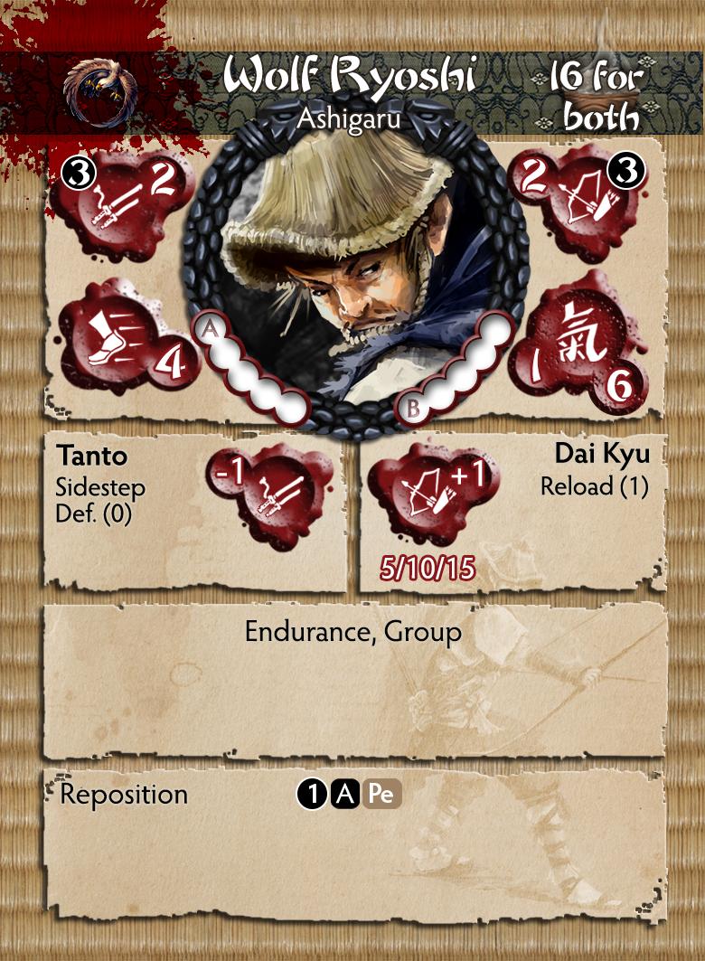 Bushido: Shiho Clan: Open Rebellion: Wolf Ryoshi