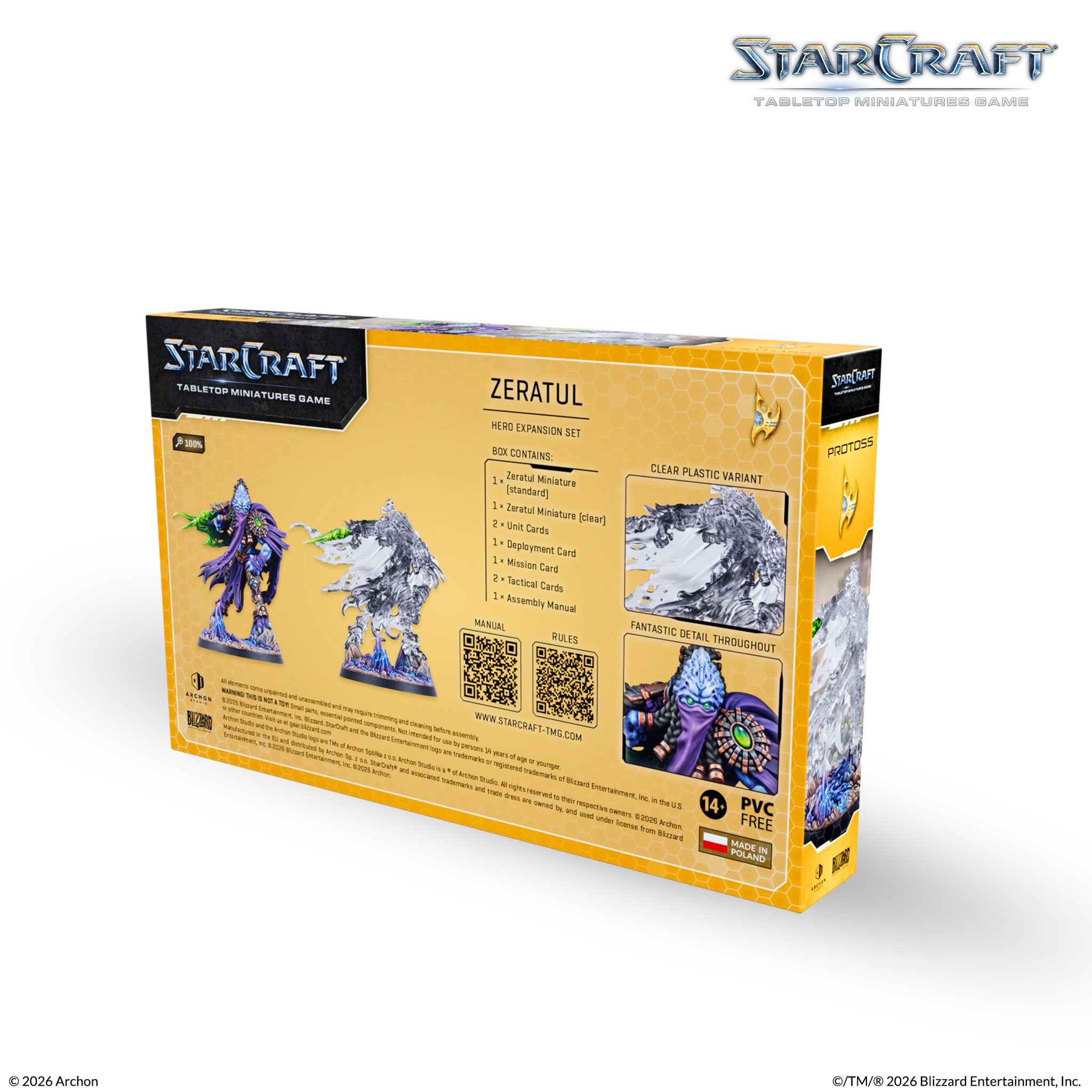 StarCraft TMG: Protoss: Zeratul Hero Expansion Set