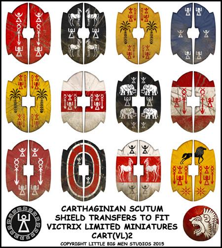 Victrix Limited: Carthaginian Shield Designs 2