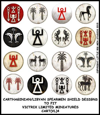 Victrix Limited: Carthaginian Shield Designs 4