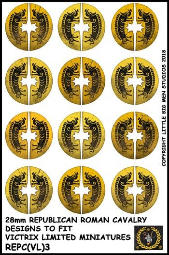 Victrix Limited: Republican Roman Cavalry Shield Designs 3
