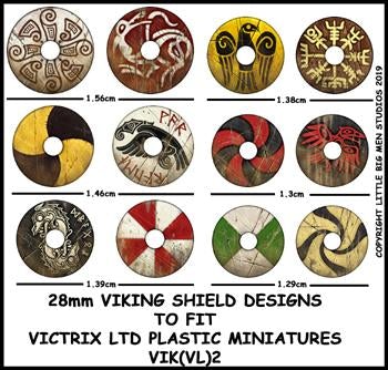 Victrix Limited: Viking Shield Designs VIK 2