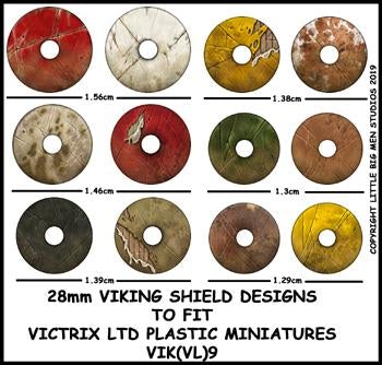 Victrix Limited: Viking Shield Designs VIK 9