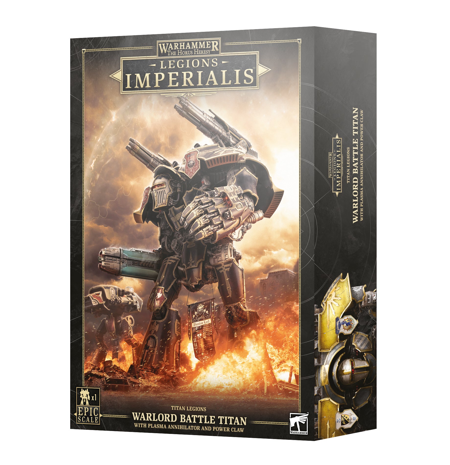 Legions Imperialis: Knights and Titans: Warlord Titan With Plasma Annihilator
