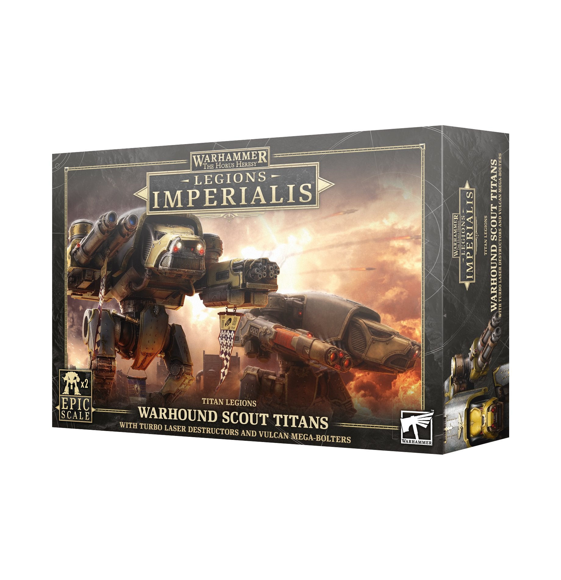 Legions Imperialis: Knights and Titans: Warhound Scout Titans