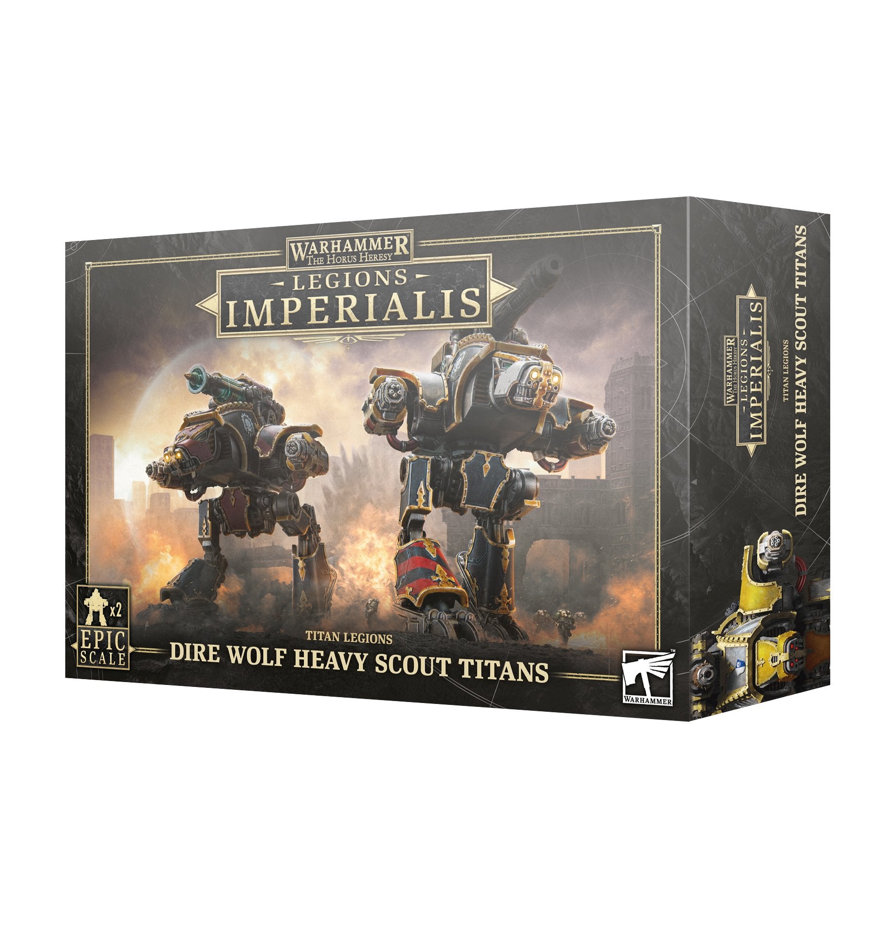 Legions Imperialis: Knights and Titans: Dire Wolf Heavy Scout Titans