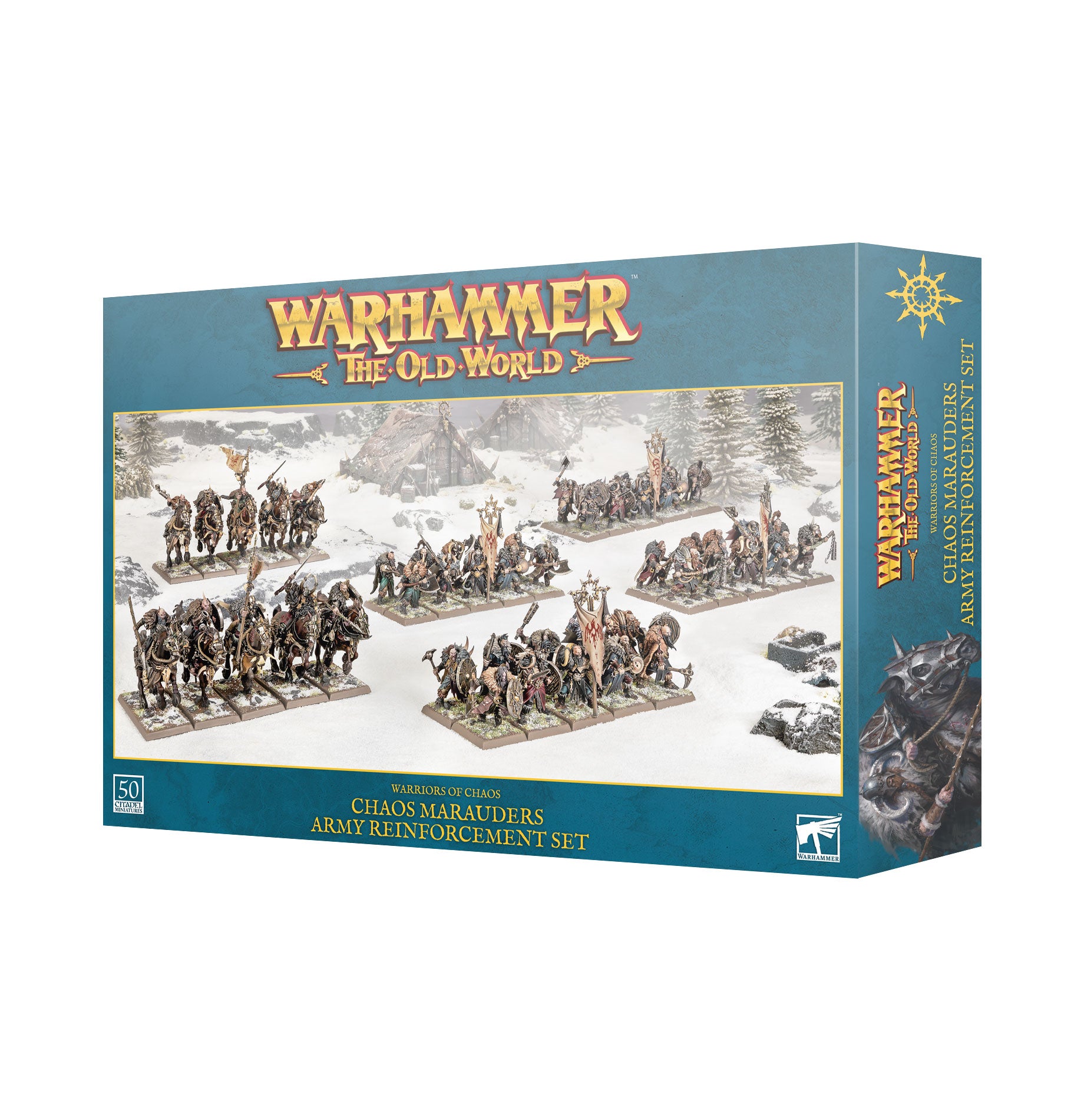 Warriors Of Chaos: Chaos Marauders Army Reinforcement Battalion Set