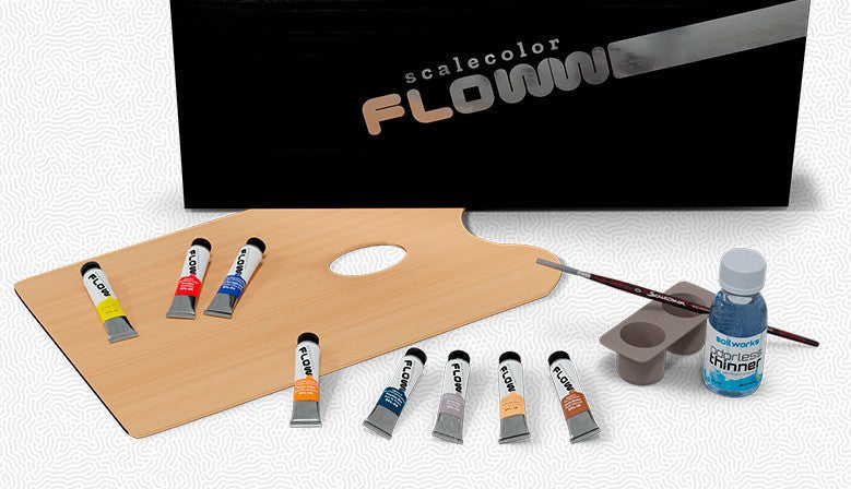 Scale75: Dr Flow's Paint Case - (Oil Paints)