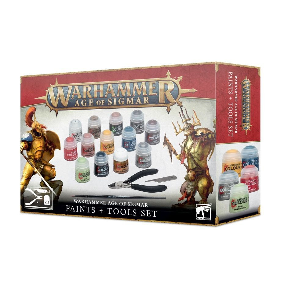 Citadel Box Sets: Age of Sigmar: Paint & Tools Set