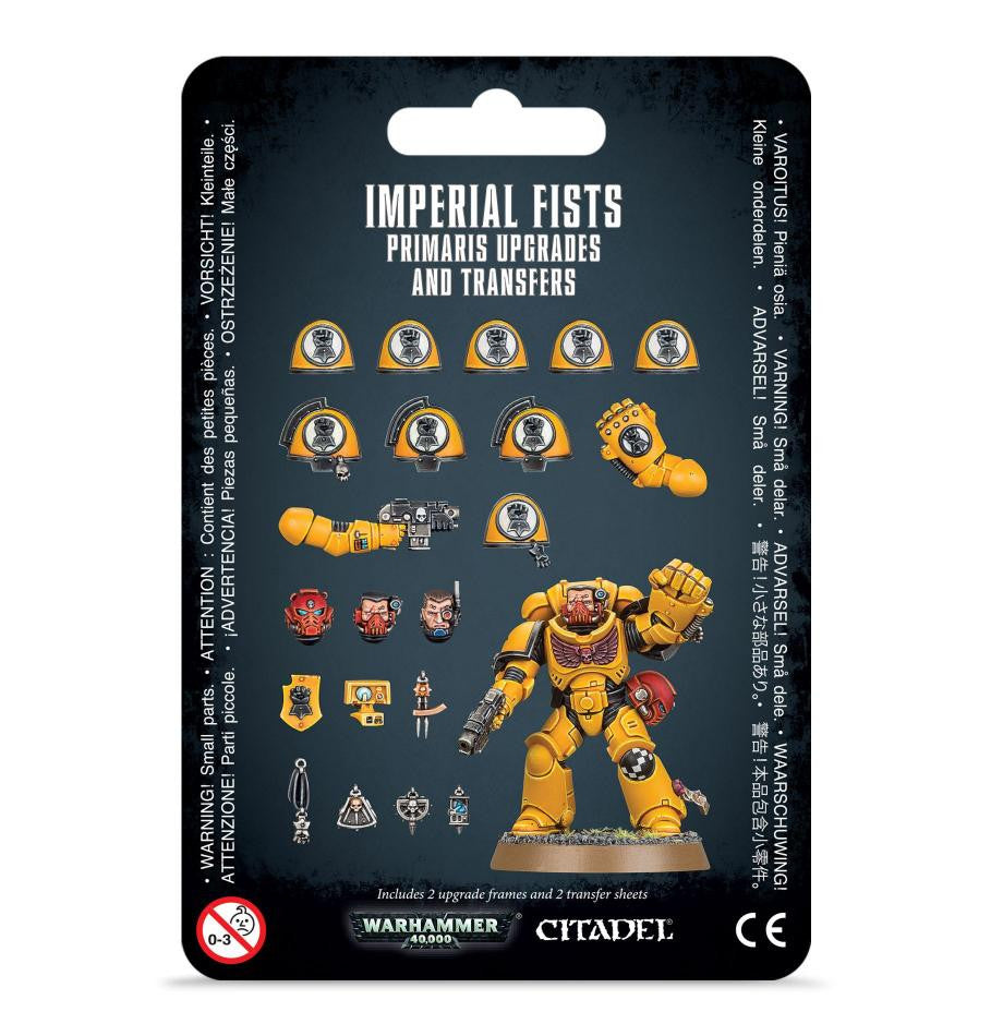Space Marine: Imperial Fists: Primaris Upgrades and Transfers
