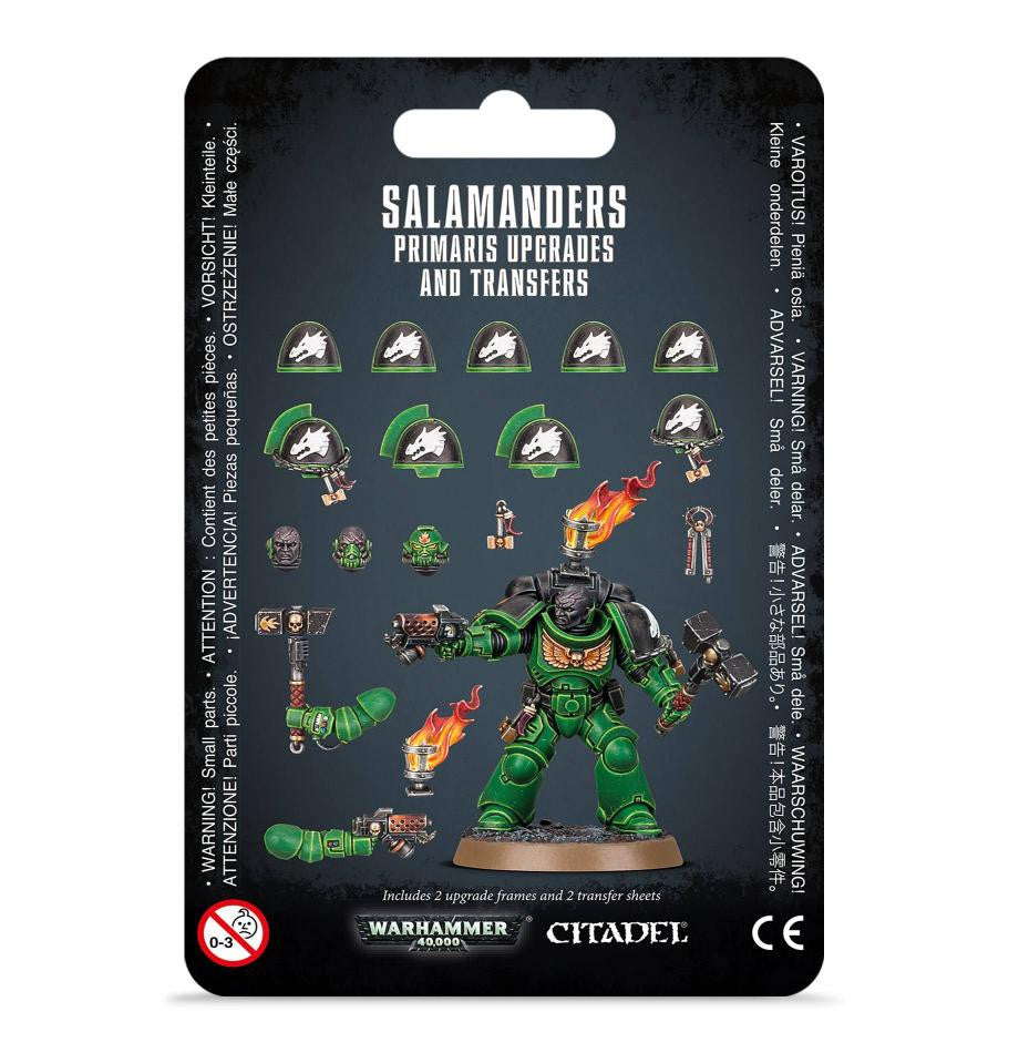 Space Marine: Salamanders: Primaris Upgrades and Transfers
