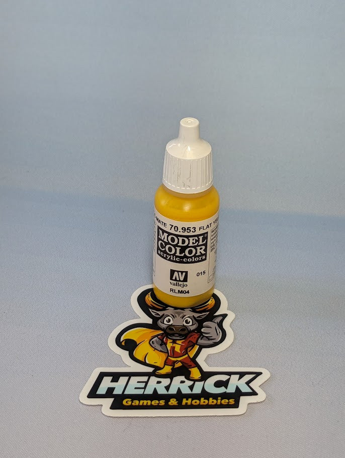 Vallejo: 17ml Bottle Flat Yellow Model Color