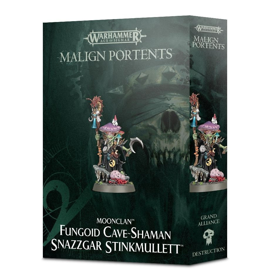 Gloomspite Gitz: Fungoid Cave-Shaman Snazzgar Stinkmullett