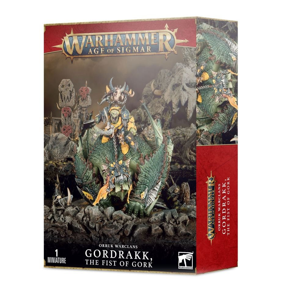 Orruk Warclans: Ironjawz Orruk Megaboss on Maw-Krusha/Gordrakk, Fist of Gork